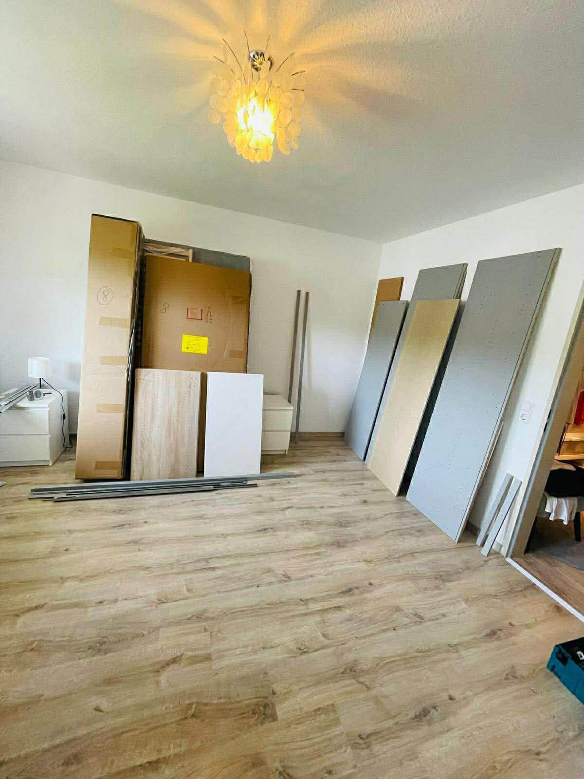Mobiliar vorher