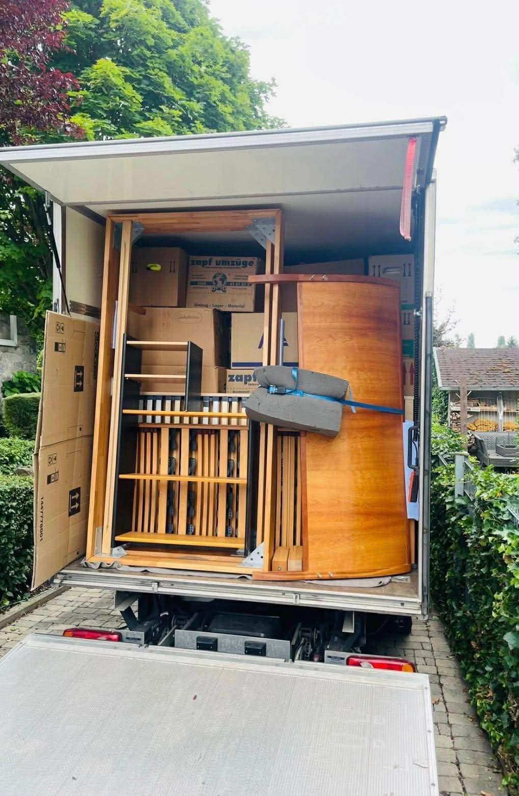 Umzug Projekt 3 Möbel sicher verpackt